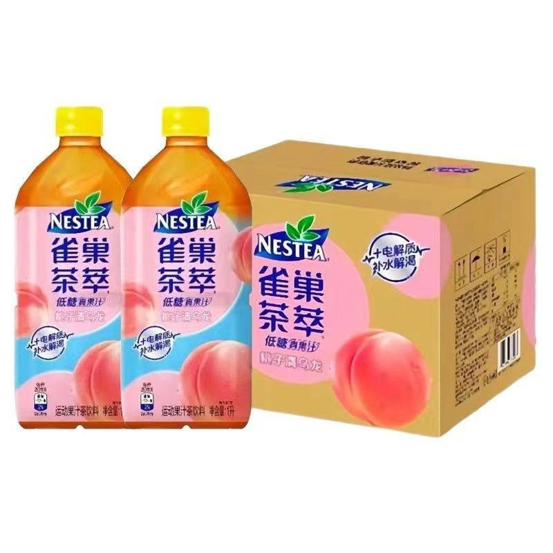 (1L)雀巢茶萃桃子清乌龙果汁